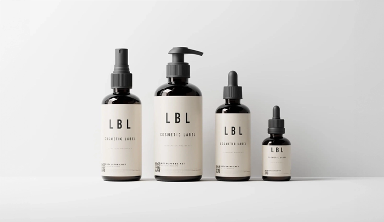 High-Gloss Coated Paper Cosmetic Labels.webp